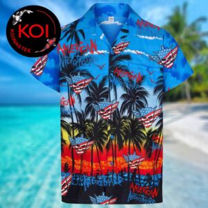 Cody Rhodes WWE Coconut Tree Sunset Summer Aloha Hawaiian Shirt