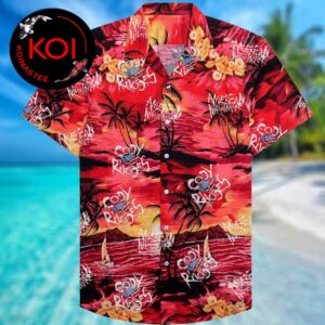 Cody Rhodes WWE Tree Sunset Aloha Hawaiian Shirt
