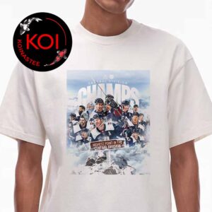Colorado Avalanche 2026 Central Division Champions Unisex T-Shirt