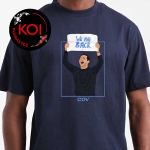 Coventry City We Are Back Premier League 2026 EFL Champions Unisex T-Shirt