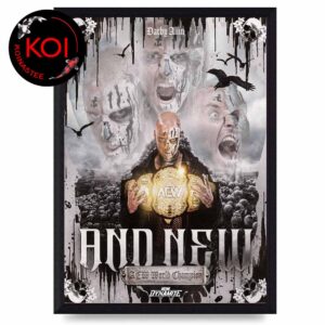 Darby Allin 2026 AEW World Champions And New Home Decor Poster Canvas