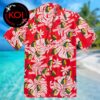 Doctor Doom Ironman Mask Marvel Flame Pattern Aloha Hawaiian Shirt