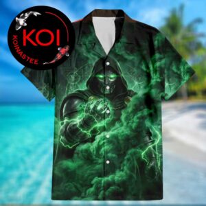 Doomsday Doctor Doom Logo Marvel Studio Cloud Aloha Hawaiian Shirt