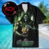 Doomsday Doctor Doom Logo Marvel Studio Mask Aloha Hawaiian Shirt
