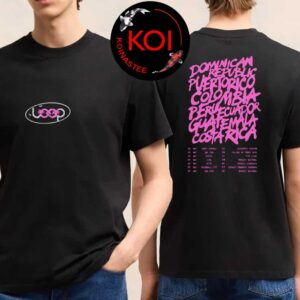 Ed Sheeran Loop 2026 Tour Exclusive Latin America Two Sided T Shirt