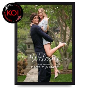 Euphoria Season 3 Welcome To The Wedding Of Cassie And Nate Home Decor Poster Canvas