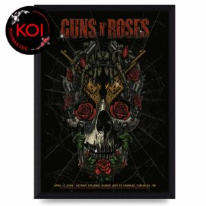 Guns N’ Roses Brasil 2026 Cariacica Estadio Estadual Kleber Jose De Andrade Home Decor Poster Canvas