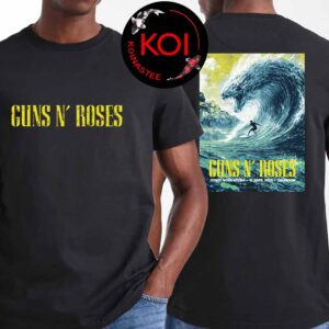 Guns N’ Roses Fonte Nove Arena 2026 Salvador April 15th Two Sided T Shirt