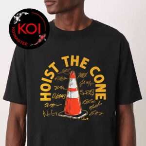 Hoist The Cone Pirate Pittsburgh Pirates Signatures Unisex T-Shirt