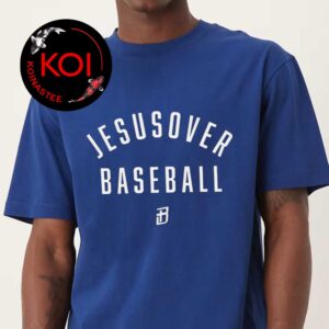 Jesus Over Baseball Unisex T-Shirt