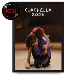 Justin Bieber Billie Eilish 2026 Coachella One Less Lonely Girl Home Decor Poster Canvas