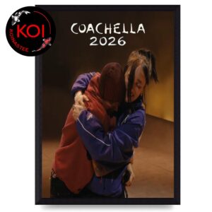 Justin Bieber Billie Eilish One Less Lonely Girl Coachella 2026 Home Decor Poster Canvas