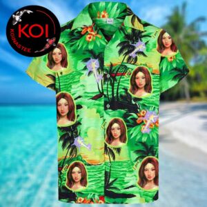Katseye Lara Raj Tropical Beach Summer Aloha Hawaiian Shirt