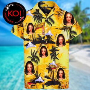 Katseye Manon Summer Beach Sunset Aloha Hawaiian Shirt