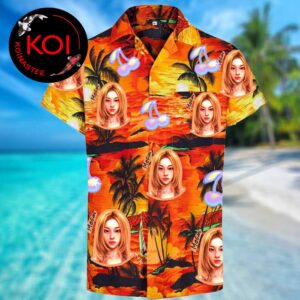 Katseye Megan Skiendiel Tropical Summer Vibes Hawaiian Shirt