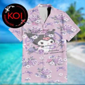 Kuromi Cheeky But Charming Summer Aloha Hawaiian Shirt