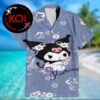 Kuromi Floral Pattern Summer Aloha Hawaiian Shirt