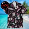 Kuromi Hair Bow Purple Summer Aloha Hawaiian Shirt