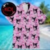 Kuromi Heart Purple Summer Aloha Hawaiian Shirt