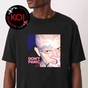 Lil Peep Don’t Panic Single Cover Unisex T-Shirt