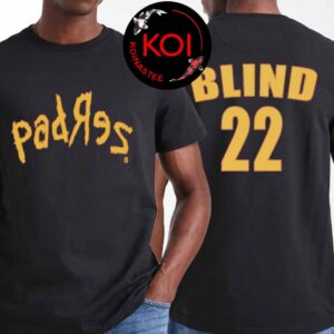 Mason Miller x Korn Blind Entrane Song San Diego Padres Two Sided T-Shirt