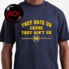 Michigan Men’s Basketball Coach Step Over 2026 NCAA National Champions Little Brother Unisex T-Shirt