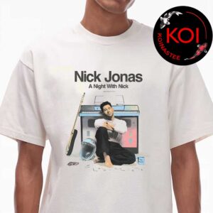 Nick Jonas 2026 Tour Dates Show A Night With Nick Unisex T Shirt
