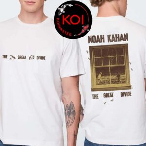 Noah Kahan The Great Divide Window Two Sided T Shirt