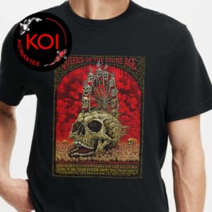 Queens Of The Stone Age Arlene Schnitzer Concert Hall 2026 Portland Oregon April 27th Unisex T-Shirt