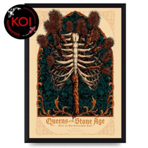 Queens Of The Stone Age QOTSA 2026 The Catacombs Tour Home Decor Poster Canvas