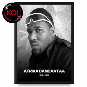 RIP Afrika Bambaataa Death Hip Hop Pioneer 1957 2026 Home Decor Poster Canvas