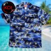 Radiohead Bear Cry Sunset Summer Coconut Tree Aloha Hawaiian Shirt
