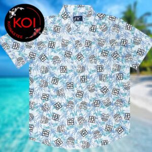 Radiohead Logo Tropical Tree Summer Aloha Hawaiian Shirt