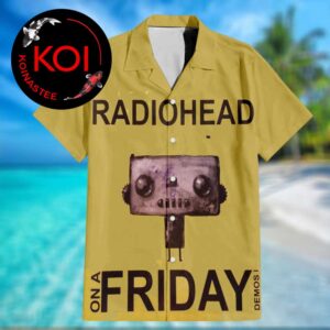Radiohead On A Friday Album Cover Regular Hawaiian Shirt