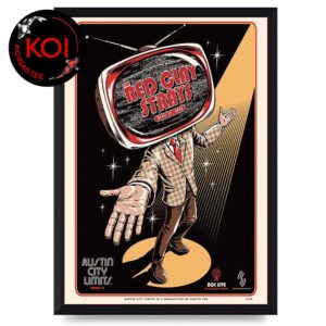 Red Clay Strays Austin City Limits 2026 April 27th Home Decor Poster Canvas