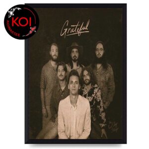 Red Clay Strays Grateful Album Cover Home Decor Poster Canvas