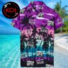 Rhea Ripley WWE Wrestle I’m Your Mami Coconut Tree Sunset Summer Hawaiian Aloha Shirt