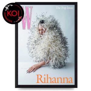 Rihanna W Magazine Volume Three 2026 Cover Issue Home Decor Poster Canvas