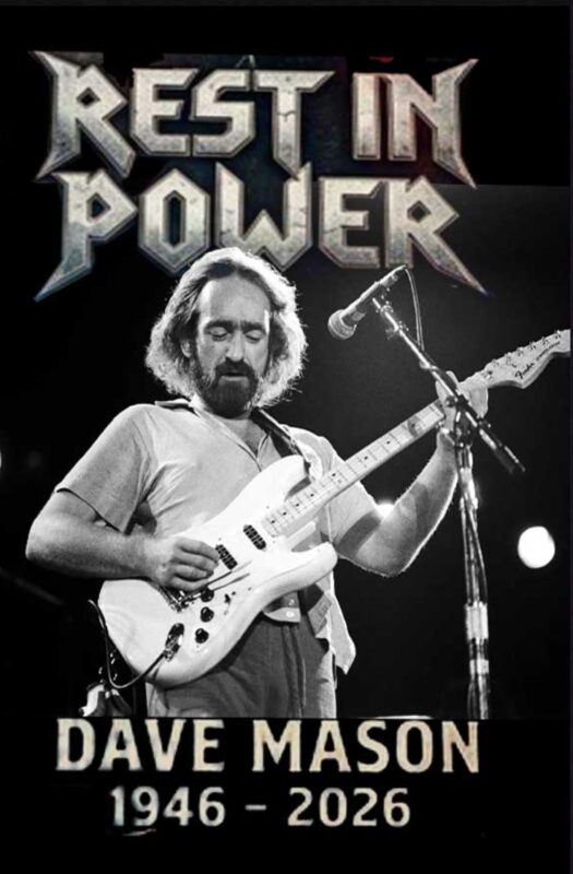 Rock Legend Dave Mason Dies at 79 (1946–2026)