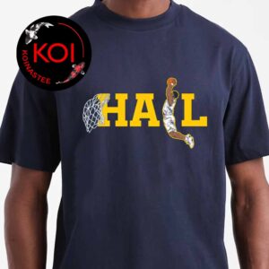 Roddy Gayle Hail Dunk Michigan Men’s Basketball 2026 NCAA National Champions Unisex T-Shirt