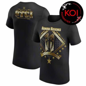 Roman Reigns 11 Star Wrestlemania Main Event Two Sided T-Shirt
