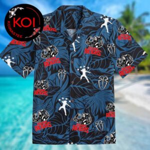 Roman Reigns Logo Tropical Tree Pattern Aloha Hawaiian Shirt