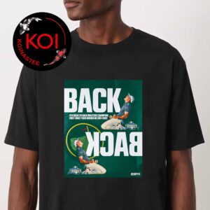 Rory Mcilroy 2026 The Masters Champions Back To Back Unisex T Shirt
