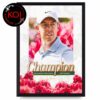 Rory Mcilroy 2026 Win The Masters Tournament Champions Back To Back Home Decor Poster Canvas
