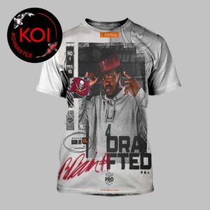 Rueben Bain Jr To Tampa Bay Buccaneers NFL Draft 2026 Signature All Over Print T-Shirt