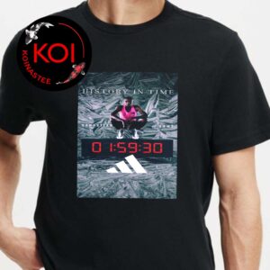 Sabastian Sawe London Men’s Marathon 2026 History In Time Unisex T-Shirt