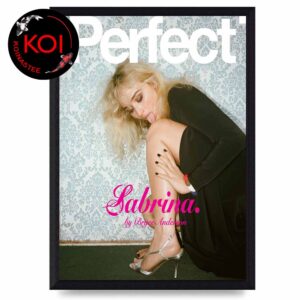 Sabrina Carpenter Perfect 2026 Magazine Cover Home Decor Poster Canvas