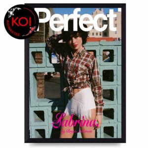 Sabrina Carpenter Perfect Magazine 2026 Cover Home Decor Poster Canvas