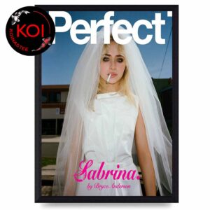 Sabrina Carpenter Perfect Magazine Cover 2026 Home Decor Poster Canvas
