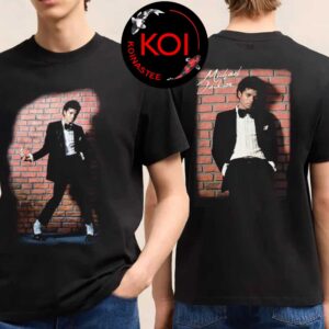 Spencers Michael Jackson Brick Wall Two Sided T-Shirt